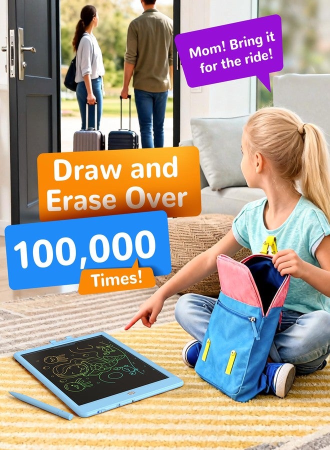 KOKODI LCD Writing Tablet, Gifts for 3 Years Old Boys and Girls，10 Inch Colorful Doodle Board Drawing Tablet, Erasable Reusable Electronic Drawing Pads, Educational and Learning Toys for Kids - Image 5
